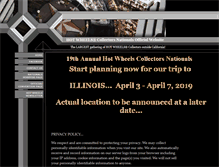 Tablet Screenshot of hwcollectorsnationals.com